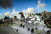 《方舟：生存进化》迎万圣节补丁 加入骷髅恐龙