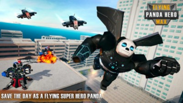 飞天熊猫机器人