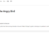 喜加一：微软商城免费领休闲游戏《Flappy - the Angry Bird》