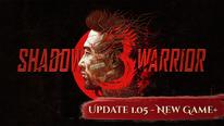 《影子武士3》1.05版本补丁发布，增加“新游戏+”模式